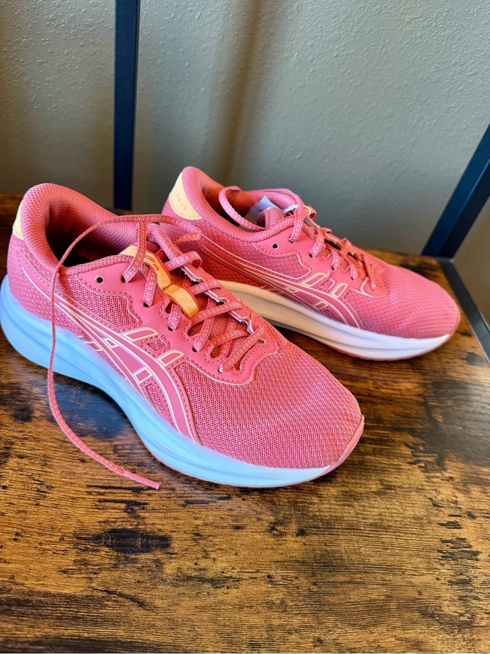 Asics Girls Gel-excite11 Pink Athletic Sneakers - Picture 2 of 6